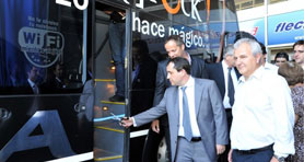 Inauguran Wi-Fi en �mnibus de larga distancia