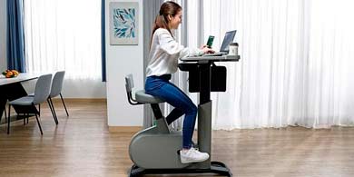 eKinekt Bike Desk 3, lo nuevo de Acer en escritorios combinados con bicicleta esttica