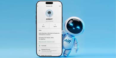 Air Computers presentó un bot inteligente para optimizar la atención y la operatoria del canal