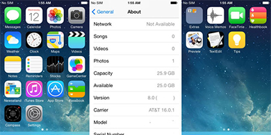 Apple present iOS 8 en WWDC 2014