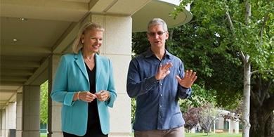Acuerdo histrico entre IBM y Apple