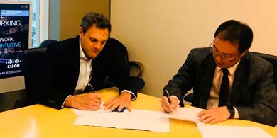 Produccin y Cisco firmaron un acuerdo para 