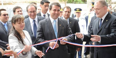 Franco inaugur salas de capacitacin del CONACYT