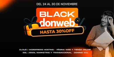Black Donweb 2025: la última oportunidad del año para potenciar tu negocio online