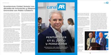 Ecosistemas Global festeja tres dcadas de innovacin y adaptacin. Entrevista con Pablo Colatarci
