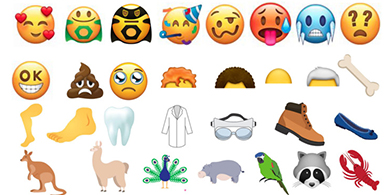 Estos son los 67 emojis Unicode del 2018