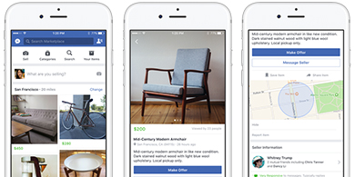 Lleg el e-commerce a Facebook, con el lanzamiento de Marketplace