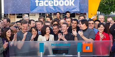 Las acciones de Facebook, a la deriva