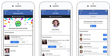 Facebook lanza Messenger Kids, su app de mensajera para nios