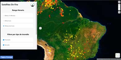 Satellites on Fire, la solucin ideada por estudiantes para detectar incendios forestales