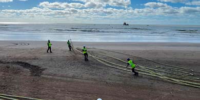 Firmina: el nuevo cable submarino que conecta directamente a Argentina y Estados Unidos