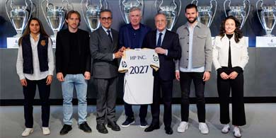 HP se convirti en el nuevo socio tecnolgico del Real Madrid