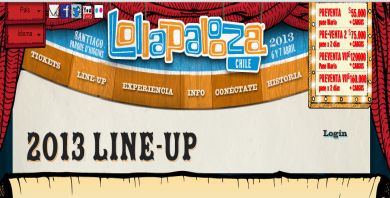 Lollapalooza se vive a travs del celular