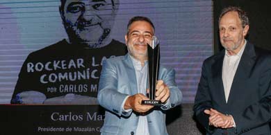 Premios Eikon: Carlos Mazaln fue reconocido como uno de los padres de la comunicacin tecnolgica