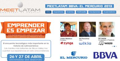 #meetLatam 2013 reunir en Chile a grandes figuras de Silicon Valley