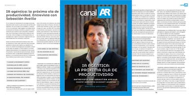 IA agéntica: la próxima ola de productividad. Entrevista con Sebastián Aveille