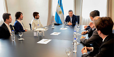 Macri recibi a los emprendedores que ganaron la Imagine Cup