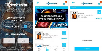 ModeloNow, la app de cerveza a domicilio en Mxico