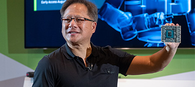 Nvidia lanz en Computex un chip para llenar el mundo con robots inteligentes