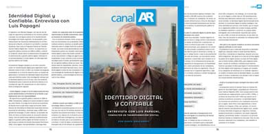Identidad digital y confiable. Entrevista con Luis Papagni