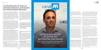 La distribucin IT ante un semestre decisivo. Entrevista con Maximiliano Barraza, de PC ARTS