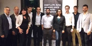 PC-ARTS y ESET celebraron el aniversario de su alianza comercial