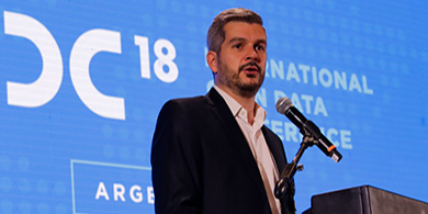 Peña e Ibarra destacaron la apertura de datos públicos en el IODC 18