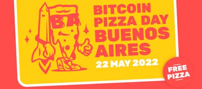 Por primera vez llega a Argentina el BitcoinPizzaDay