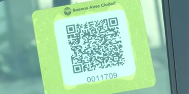 Para qu sirve el cdigo QR en los taxis de la Ciudad?