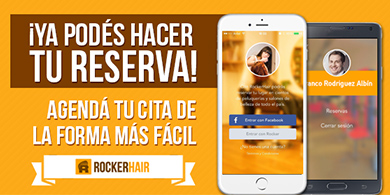 RockerHair, la app uruguaya para ir a la peluquera