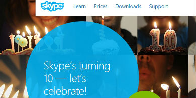 Skype cumple 10 aos y trabaja en llamadas 3D 