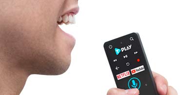 TeleCentro innova con un nuevo control remoto con comando por voz
