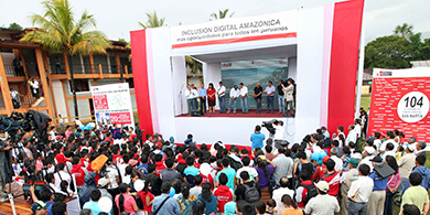 Telefnica Per lanza Internet de alta velocidad y 3G a la Amazonia