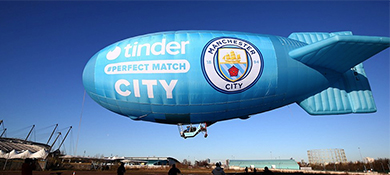 Tinder y el Manchester City hicieron 