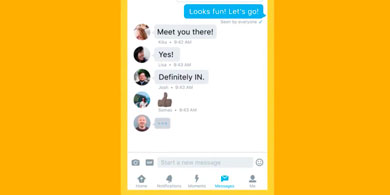 Twitter convierte sus mensajes directos en un WhatsApp