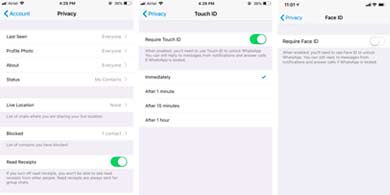 Nuevas medidas de seguridad para usuarios de WhasApp en IOS