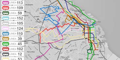 Estas sern las 15 lneas de colectivo con WiFi gratuito